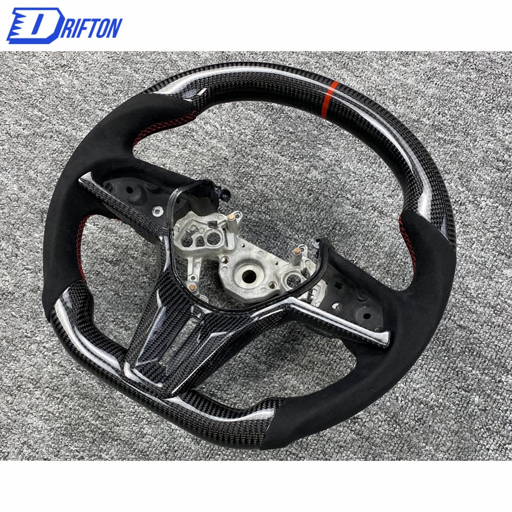 Customize Style Carbon Fiber Steering Wheel With Center Trim For Nissan R35 GTR 2017-2019