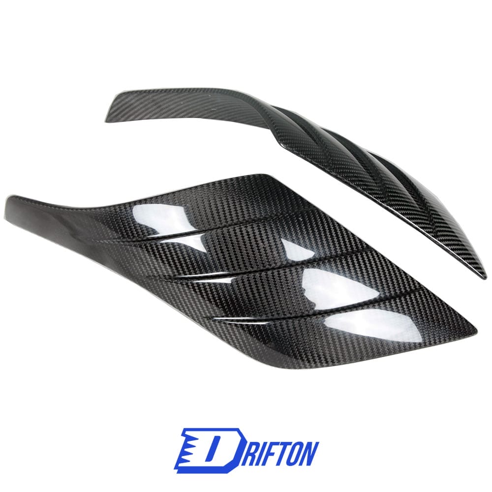 Aria Style Dry Carbon Fiber Fender Trims For Maserati MC20