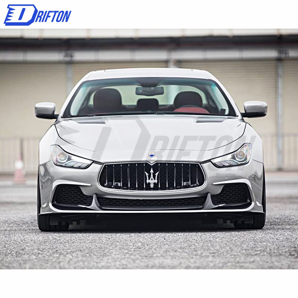 ASPEC Style Carbon Fiber Front Lip For Maserati Ghibli 2014-2017