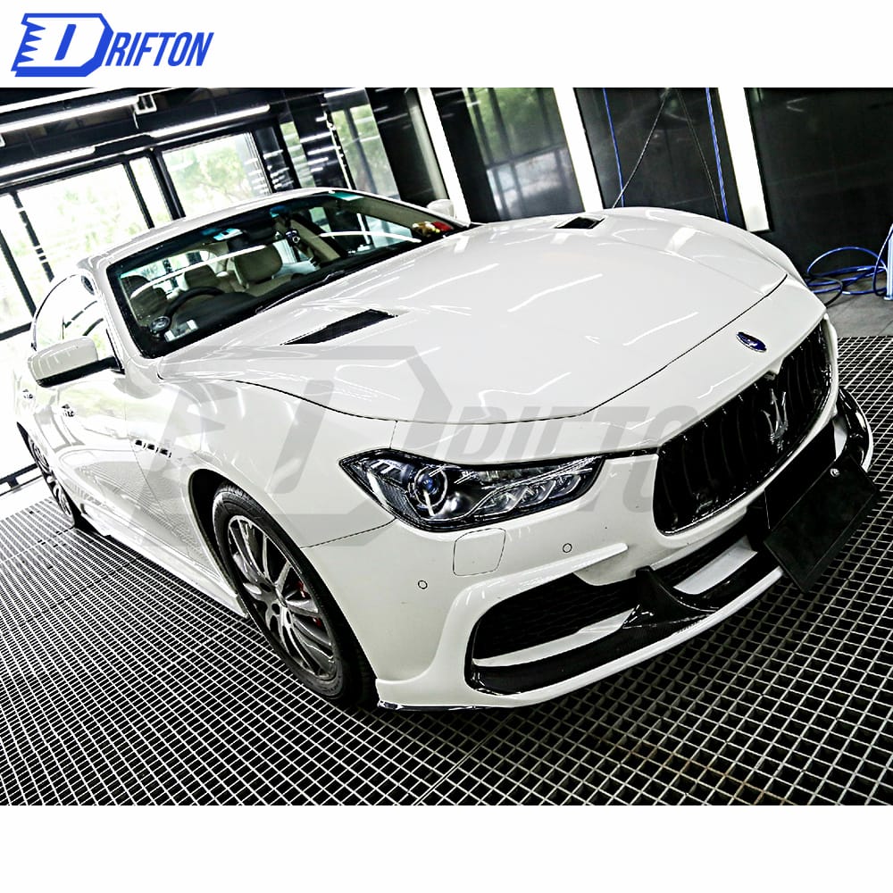 ASPEC Style Carbon Fiber Front Lip For Maserati Ghibli 2014-2017