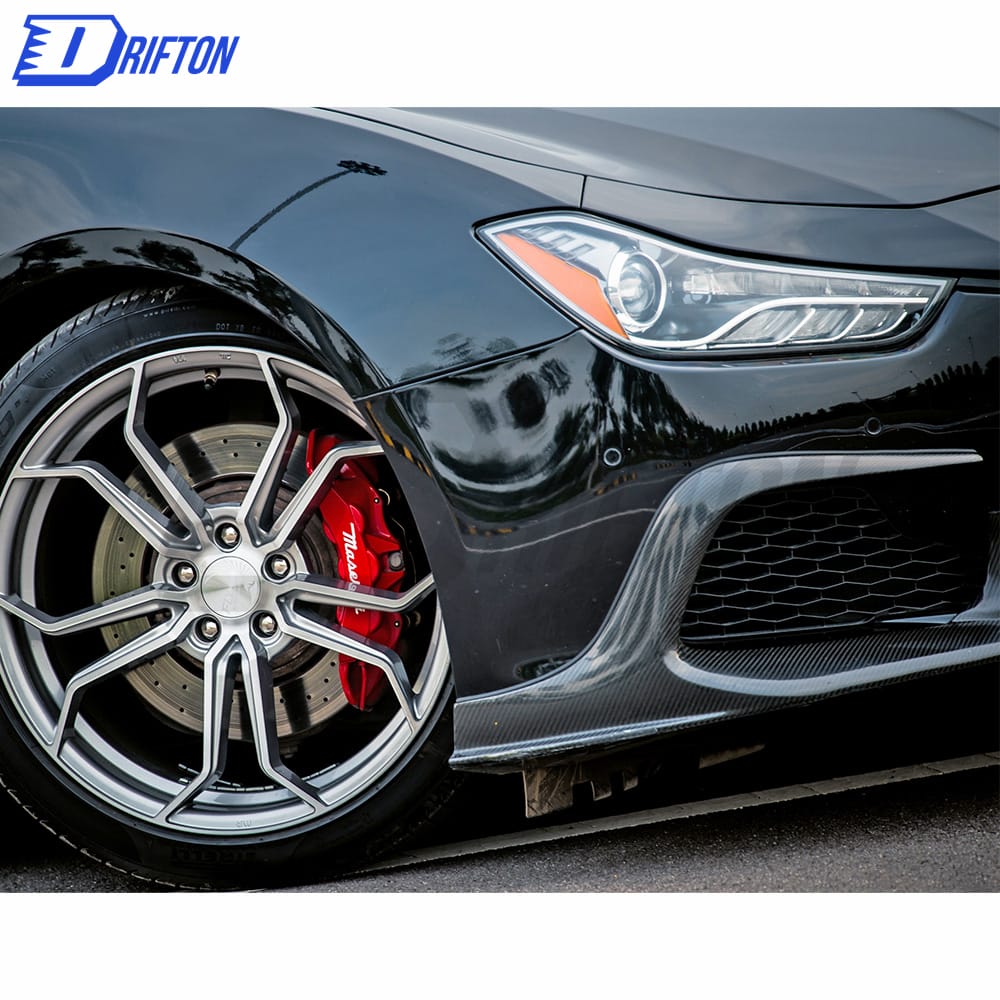 ASPEC Style Carbon Fiber Front Lip For Maserati Ghibli 2014-2017