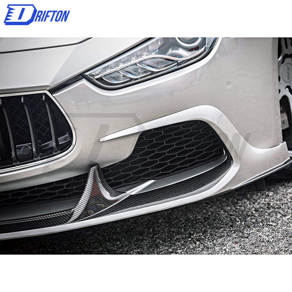 ASPEC Style Carbon Fiber Front Lip For Maserati Ghibli 2014-2017