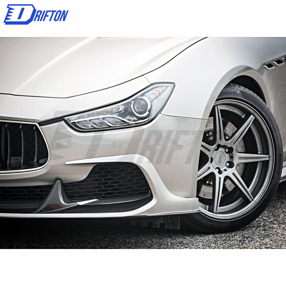 ASPEC Style Carbon Fiber Front Lip For Maserati Ghibli 2014-2017