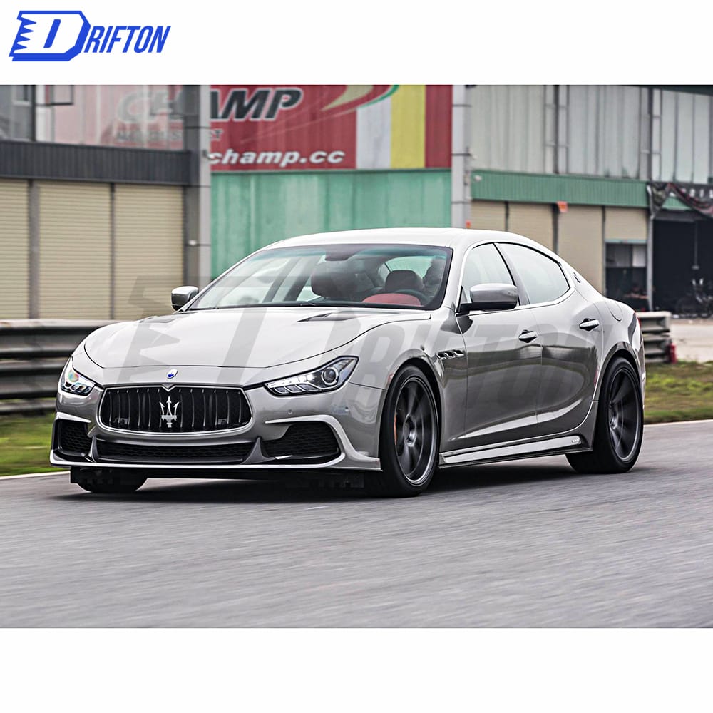 ASPEC Style Carbon Fiber Front Lip For Maserati Ghibli 2014-2017