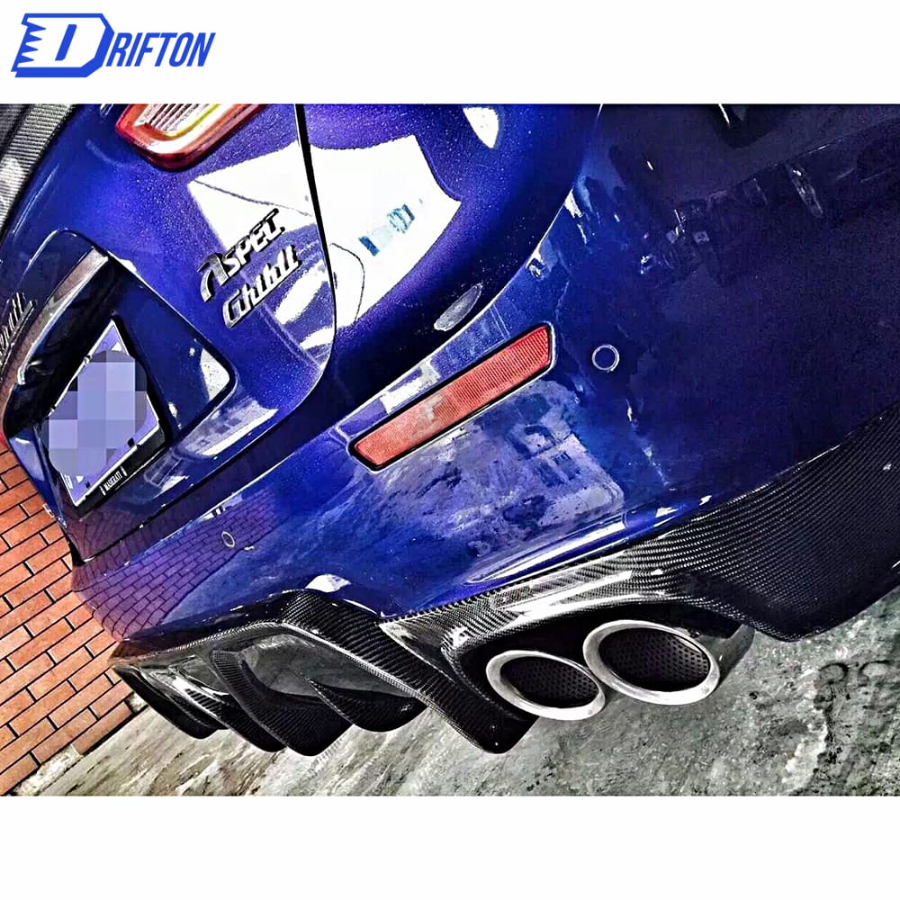 ASPEC Style Carbon Fiber Rear Diffuser For Maserati Ghibli 2014-2017
