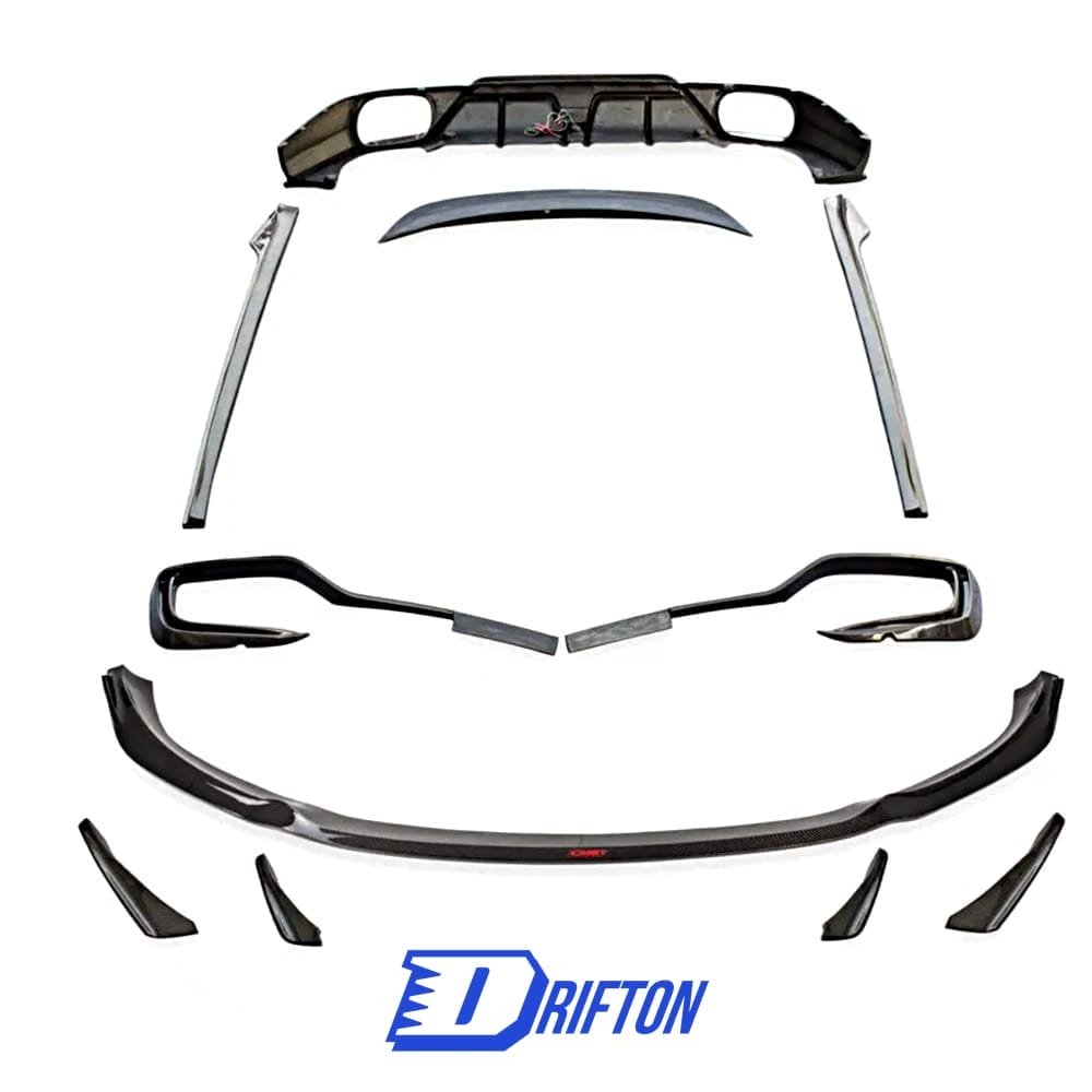 CMST Style Carbon Fiber Aero Body Kit For Maserati Ghibli 2014-2017
