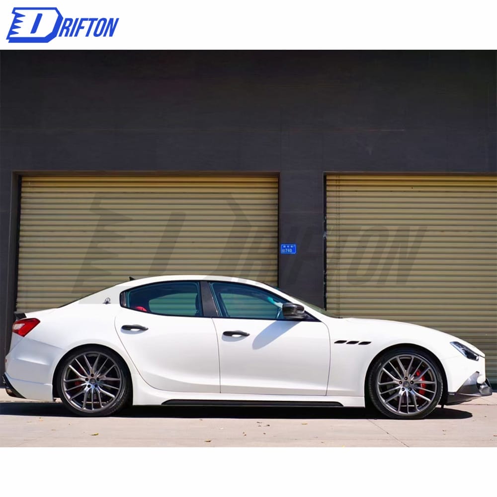 Paktechz Style Carbon Fiber Front Lip For Maserati Ghibli 2014-2017