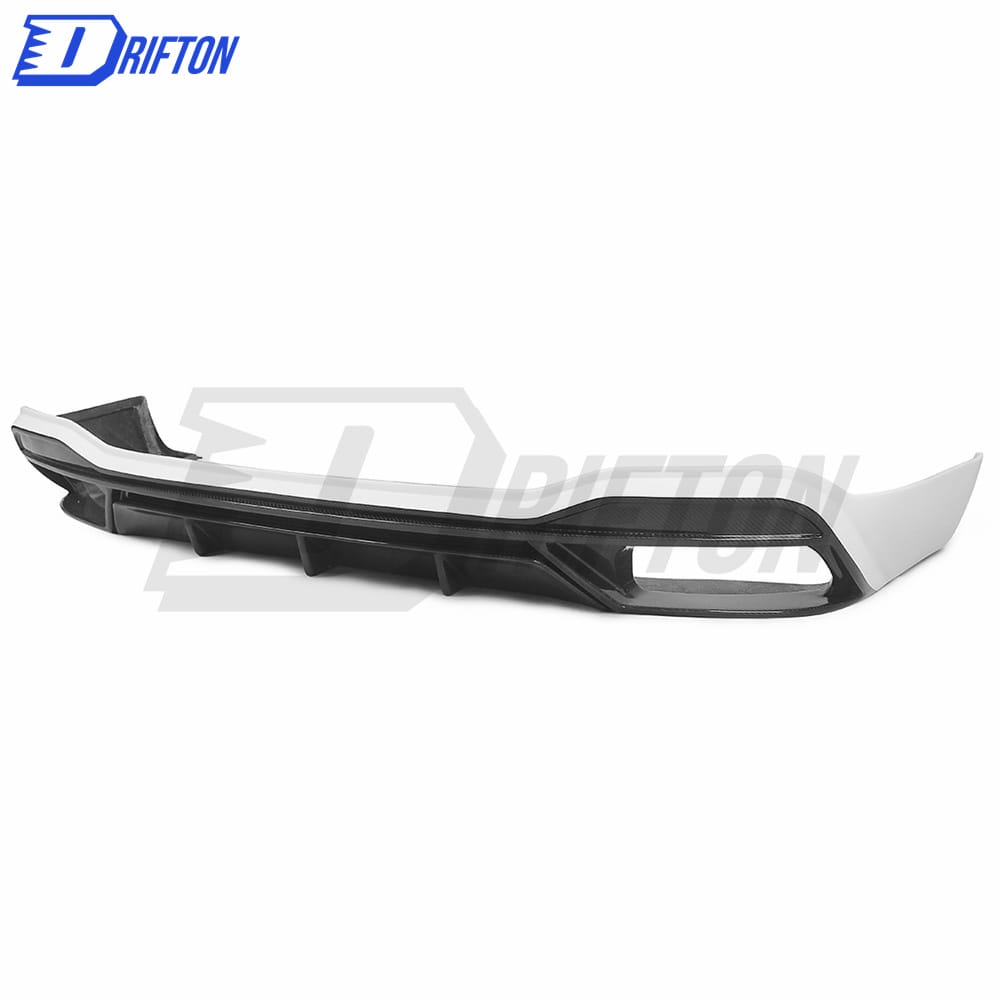 Paktechz Style Half Carbon Fiber Rear Diffuser For Maserati Ghibli 2014-2017