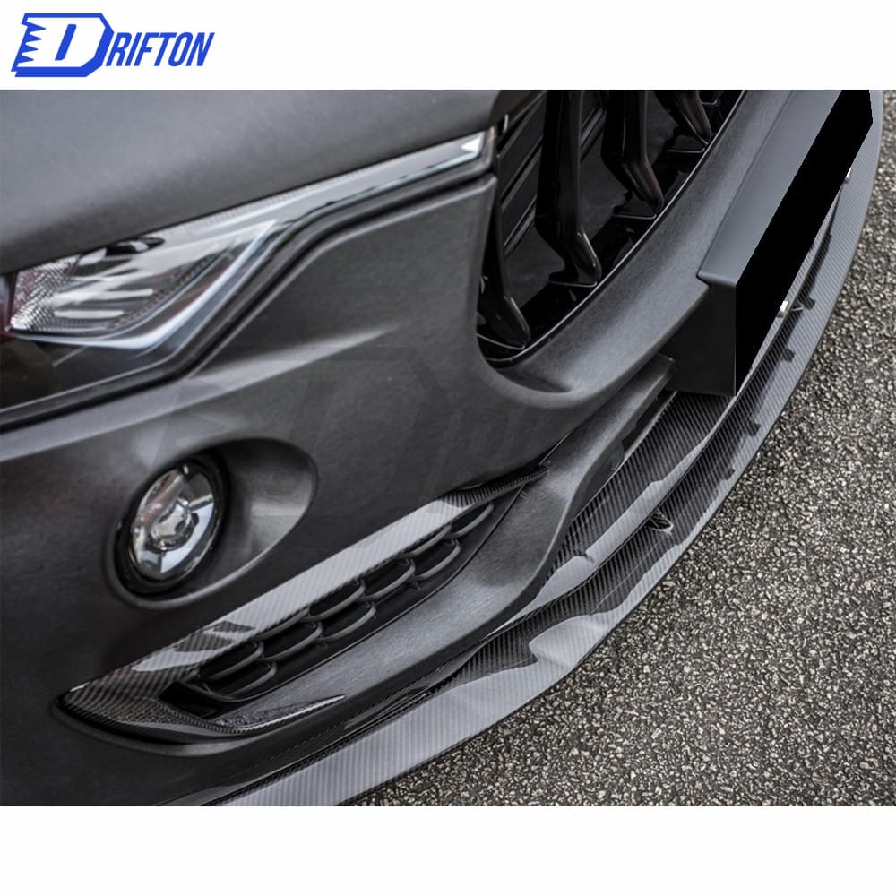 PakTechz Style Carbon Fiber Upper Front Lip For Maserati Levante 2016-2020