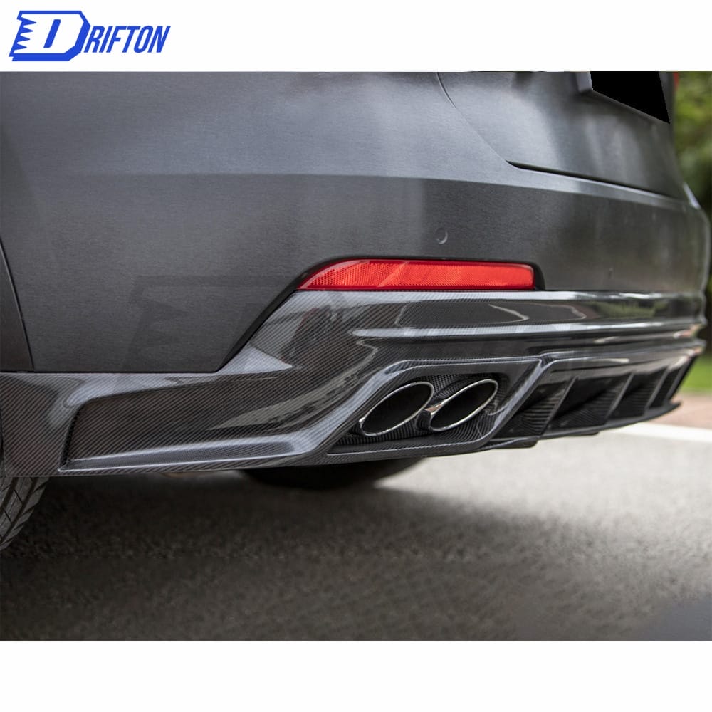 PakTechz Style Carbon Fiber Upper Front Lip For Maserati Levante 2016-2020