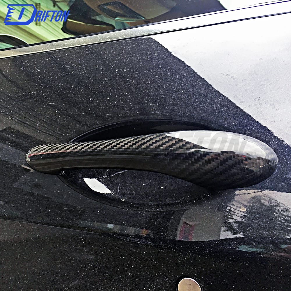 Dry Carbon Fiber Door Handle Cover For Maserati Granturismo Grancabrio GTS GT 2007-2015