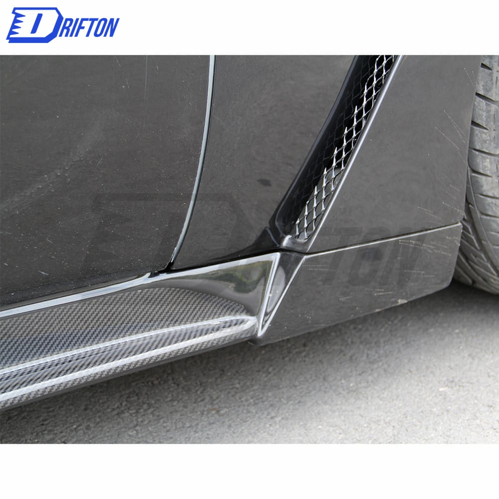CEC Style Glass Fiber Side Skirt For Maserati Granturismo Grancabrio GT GTS GC 2007-2015