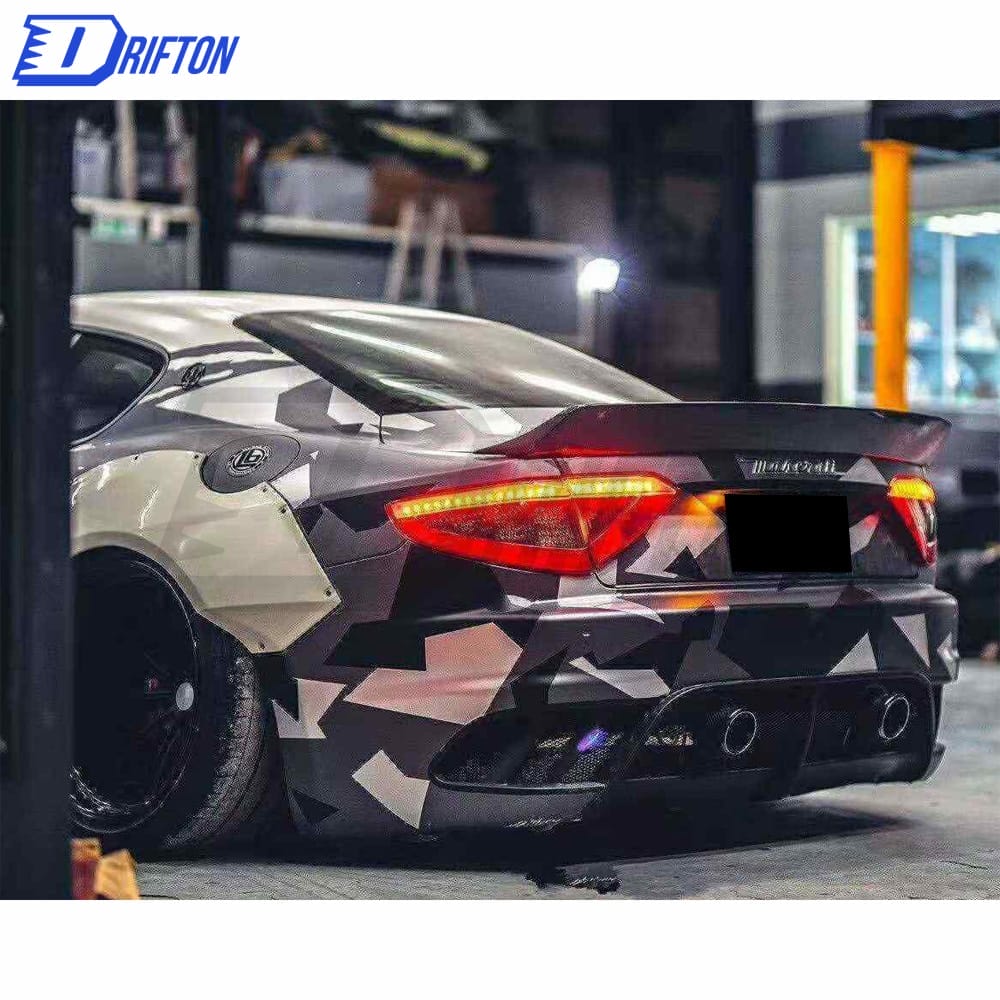 Liberty Walk LB Style Half Carbon Fiber Wide Body Kit For Maserati Granturismo Grancabrio GT GTS GC 2007-2015