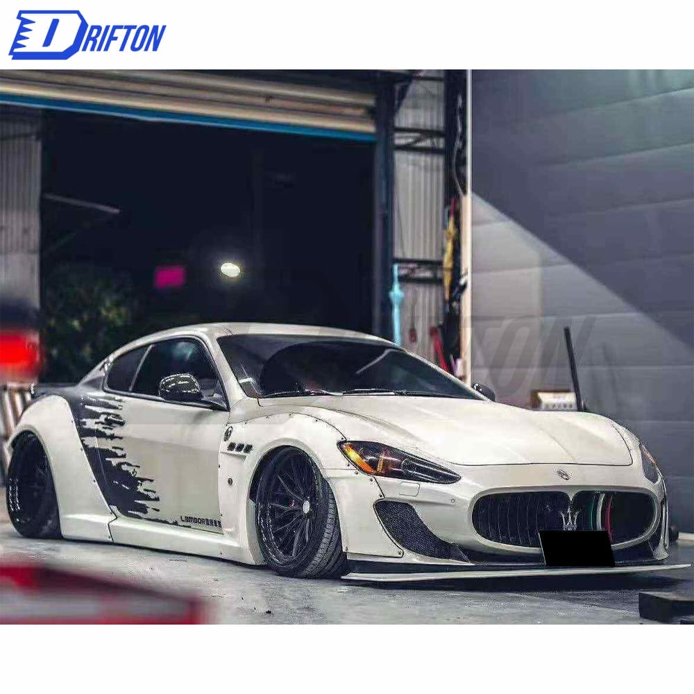 Liberty Walk LB Style Half Carbon Fiber Wide Body Kit For Maserati Granturismo Grancabrio GT GTS GC 2007-2015