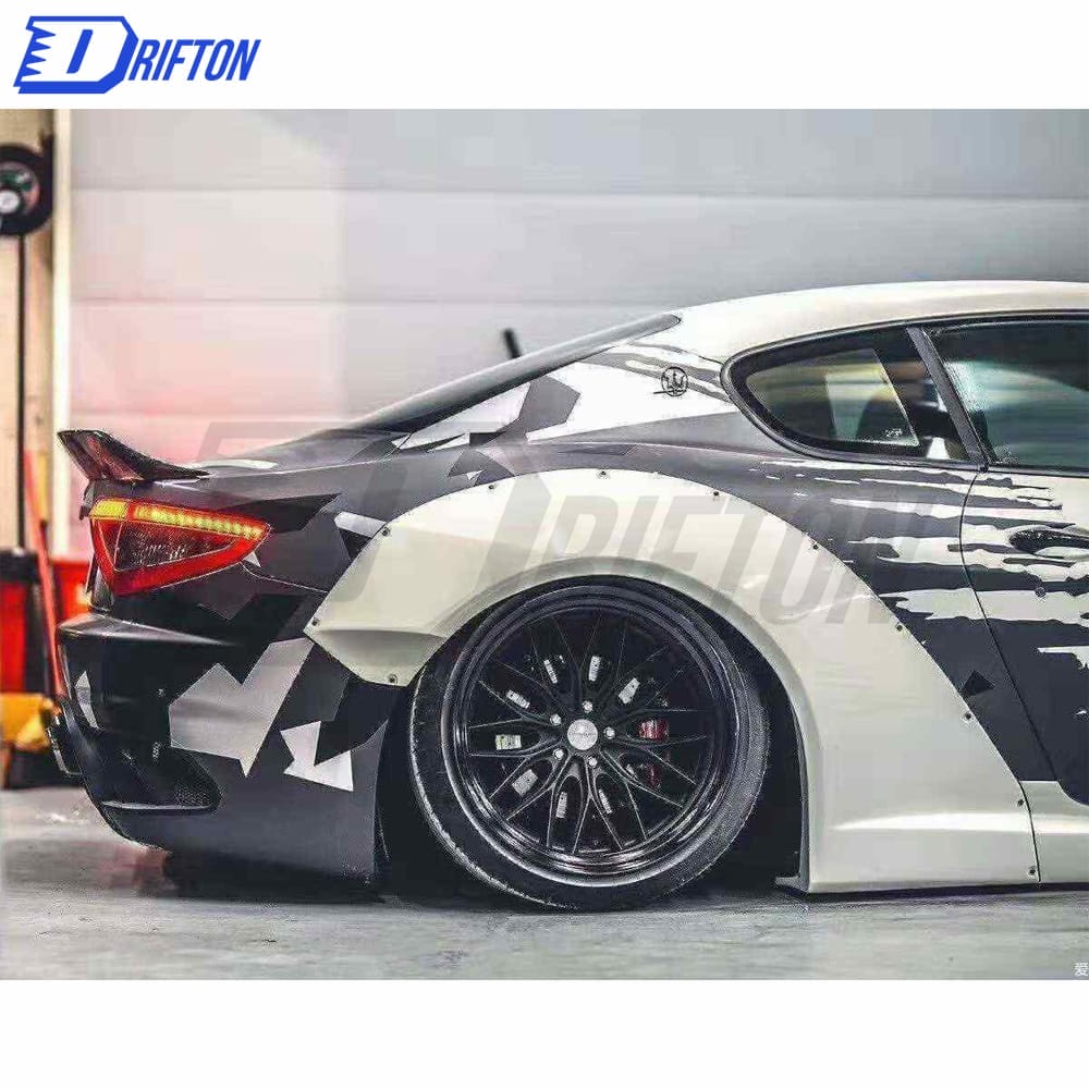 Liberty Walk LB Style Half Carbon Fiber Wide Body Kit For Maserati Granturismo Grancabrio GT GTS GC 2007-2015