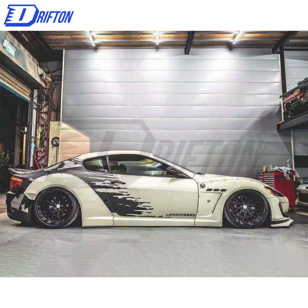 Liberty Walk LB Style Half Carbon Fiber Wide Body Kit For Maserati Granturismo Grancabrio GT GTS GC 2007-2015