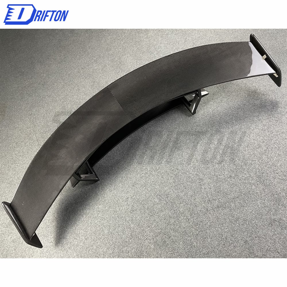 Black Series Style Dry Carbon Fiber Rear Spoiler (with LED) For Mercedes-Benz AMG GT GTS GTC GTR 2015-2019