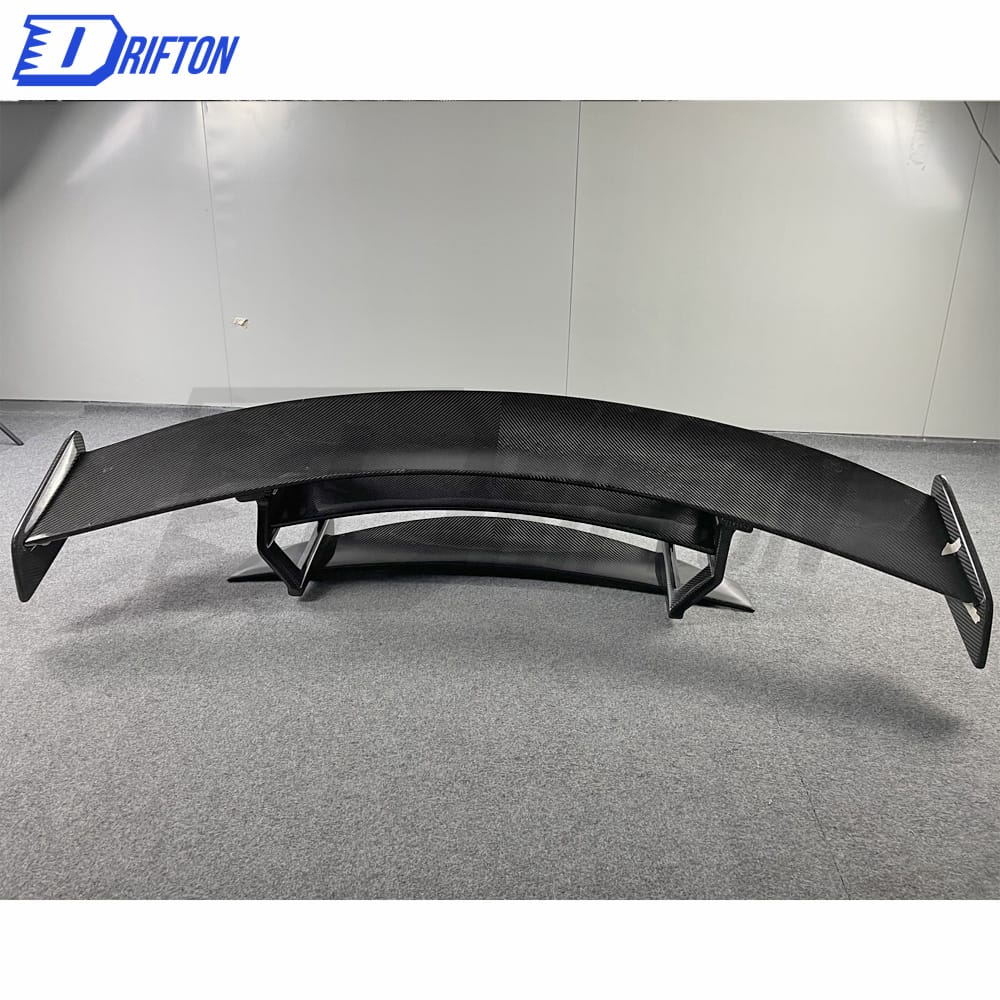 Black Series Style Dry Carbon Fiber Rear Spoiler (with LED) For Mercedes-Benz AMG GT GTS GTC GTR 2015-2019