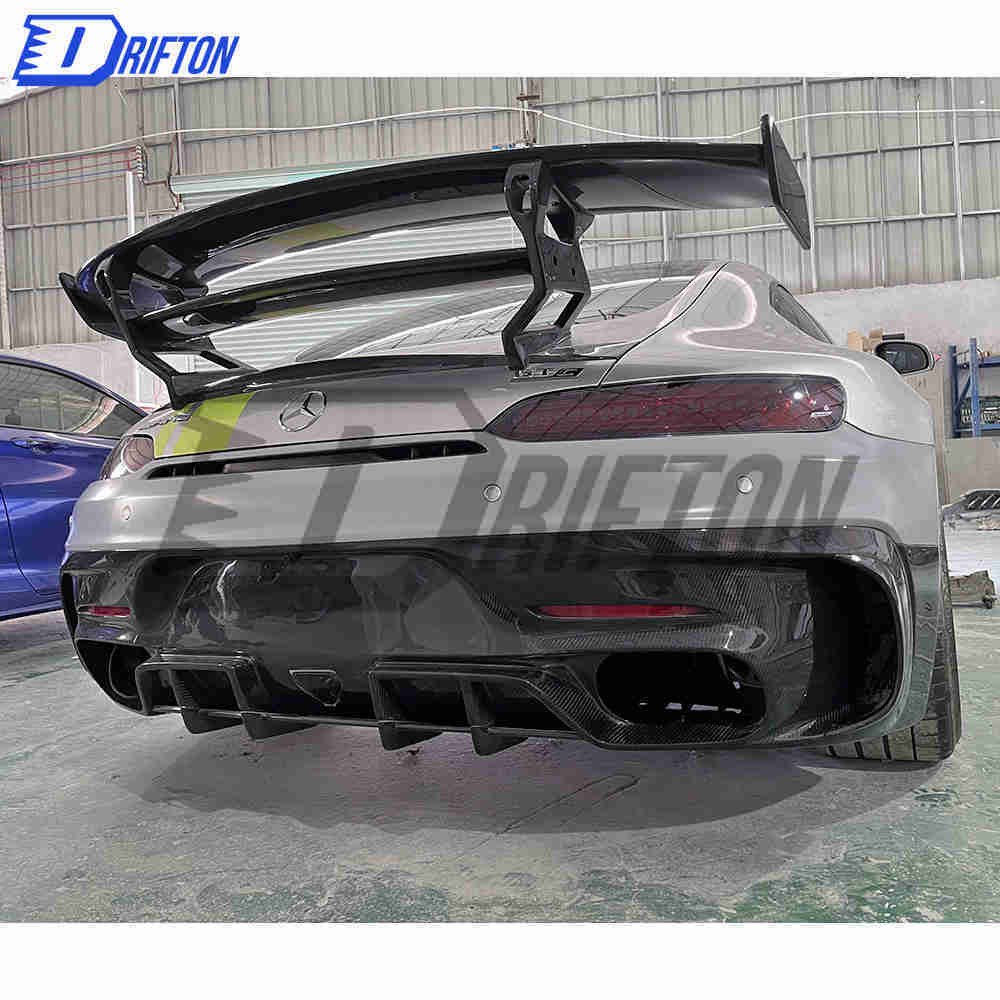 Black Series Style Half Dry Carbon Fiber Body Kit For Mercedes-Benz AMG GT GTS GTC GTR 2015-2019