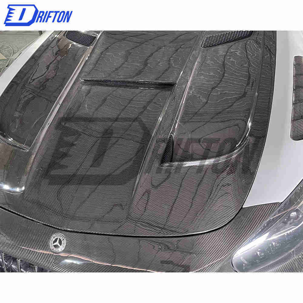 Black Series Style Half Dry Carbon Fiber Body Kit For Mercedes-Benz AMG GT GTS GTC GTR 2015-2019