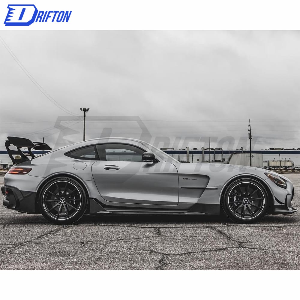 Black Series Style Carbon Fiber Rear Spoiler For Mercedes