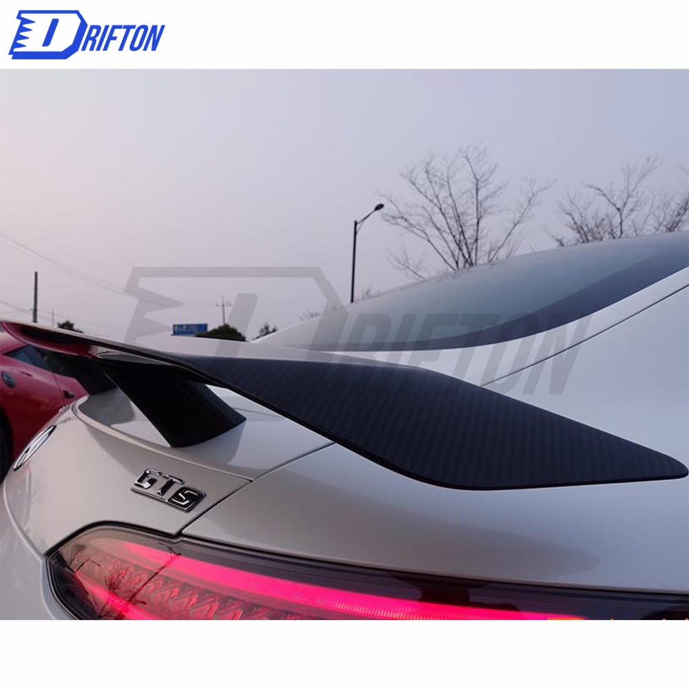 Mansory Style Dry Carbon Fiber Rear Spoiler For Mercedes-Benz AMG GT GTS 2015-2019