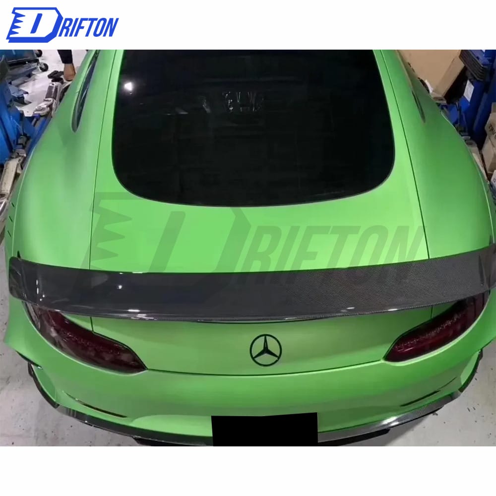 Mansory Style Dry Carbon Fiber Rear Spoiler For Mercedes-Benz AMG GT GTS 2015-2019