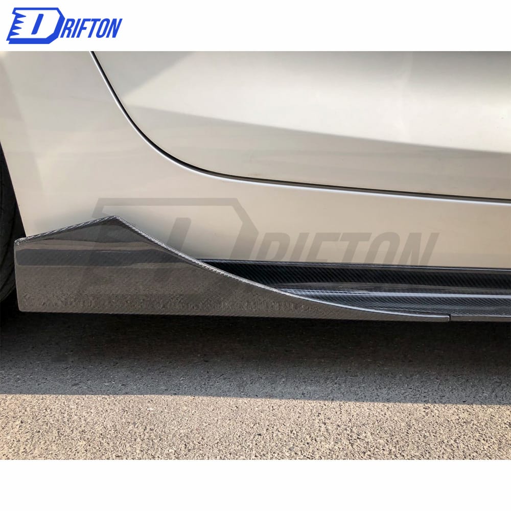 Paktechz Style Carbon Fiber Side Skirt For Mercedes-Benz AMG GT GTS 2015-2016