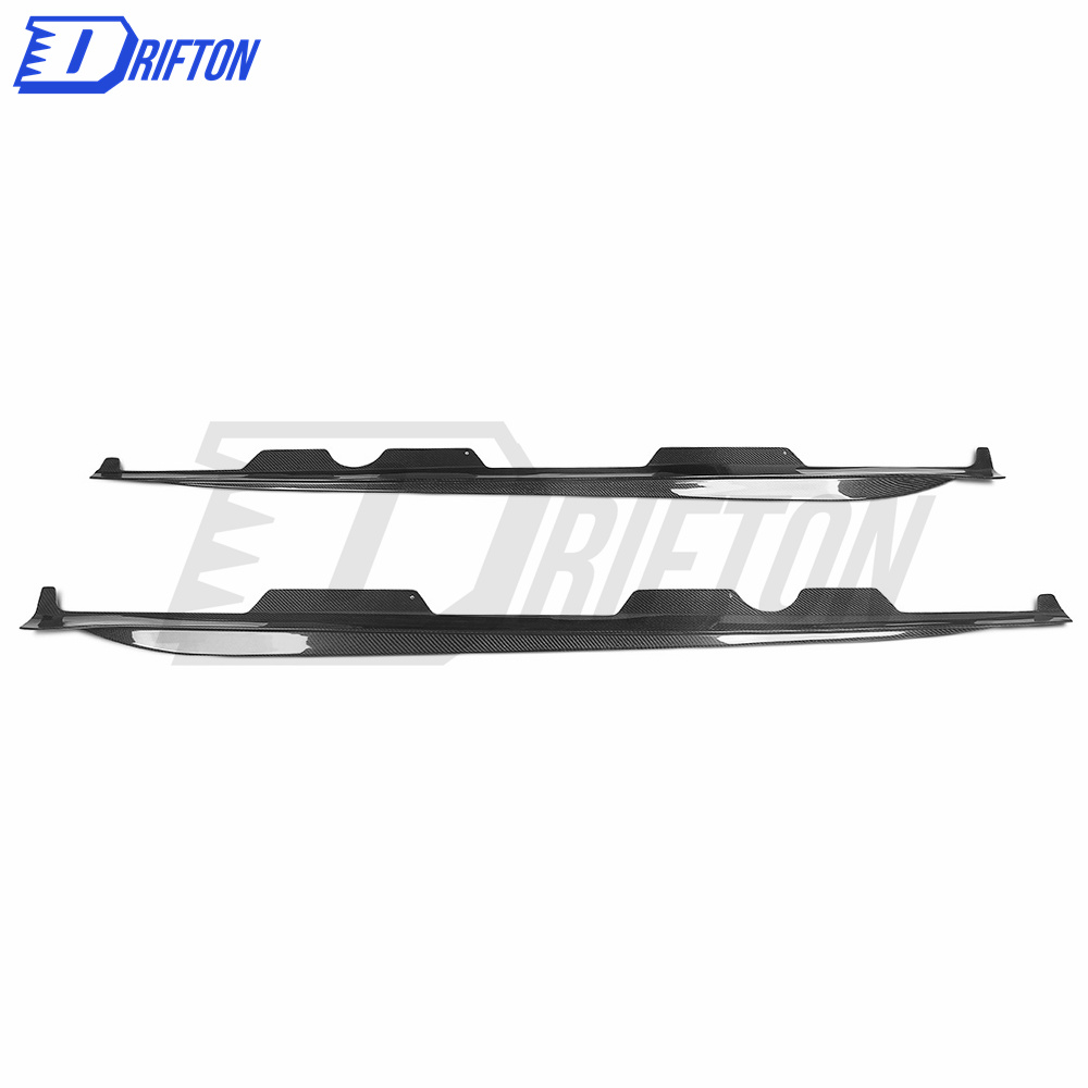 Paktechz V2 Style Carbon Fiber Side Skirt For Mercedes-Benz AMG GT GTS 2015-2016