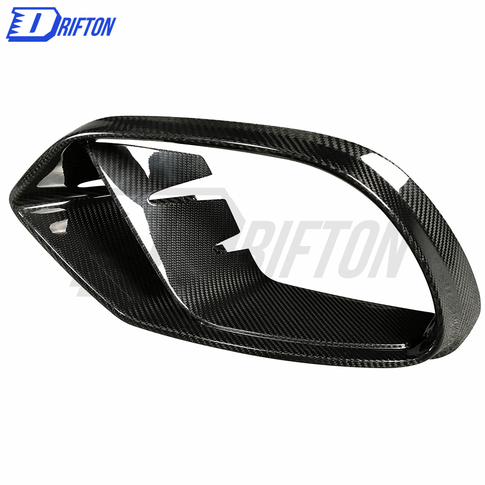 Brabus Style Dry Carbon Fiber Front Bumper Vents For Mercedes Benz AMG GT53 2019-2020
