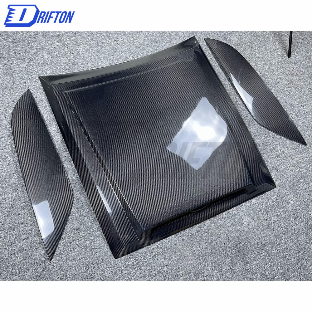Carbon Fiber Hood Cover For Land Rover Defender 2020-2021