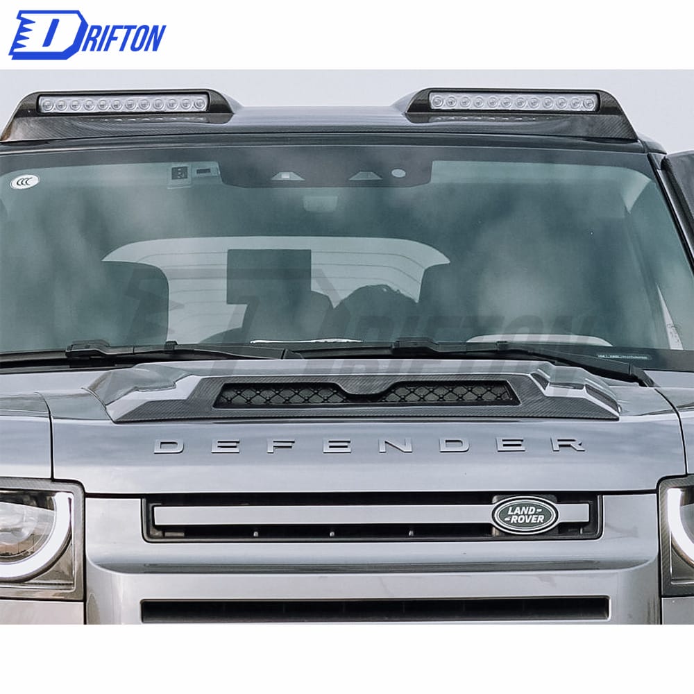 Carbon Fiber Hood Cover For Land Rover Defender 2020-2021