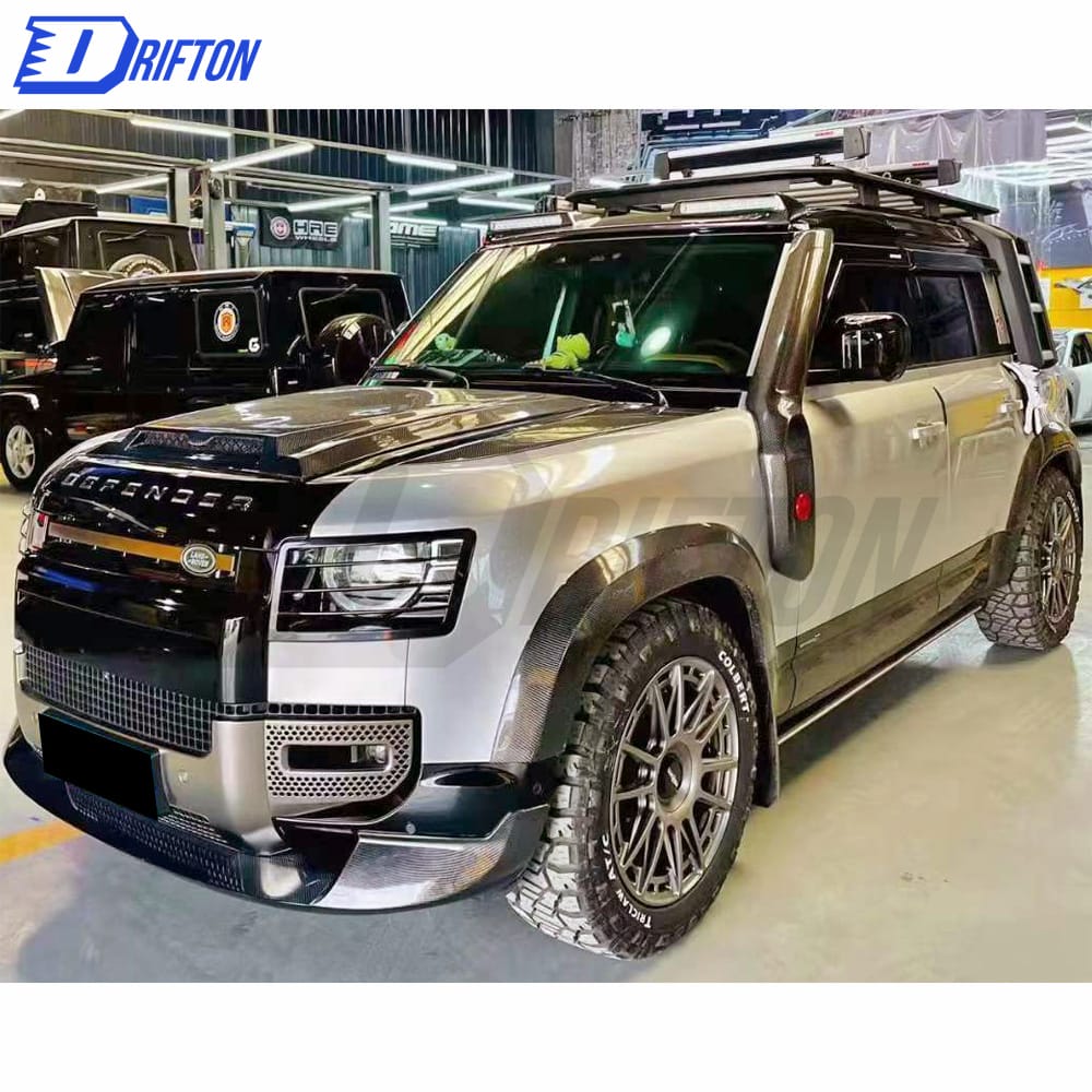 Carbon Fiber Snokle For Land Rover Defender 2020-2021
