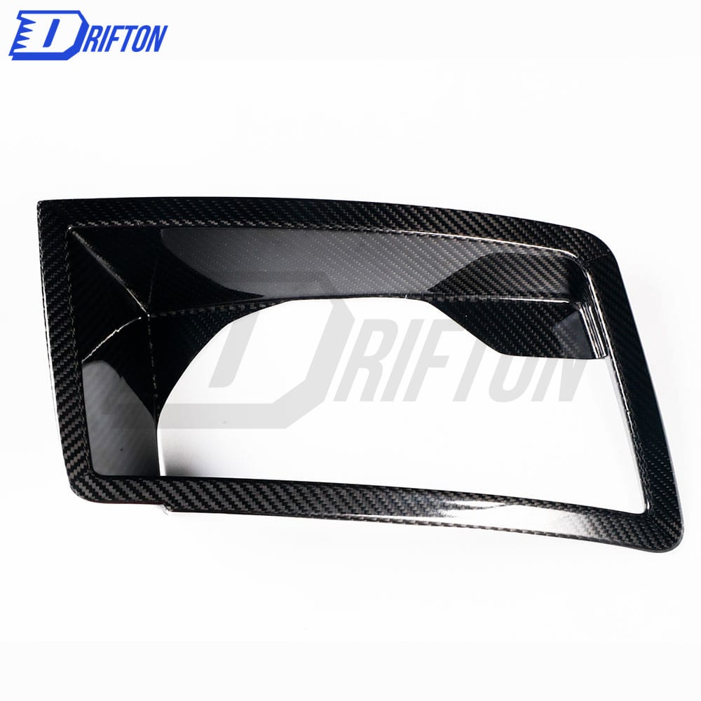 Dry Carbon Fiber Headlight Cover For Land Rover Defender 2020-2021