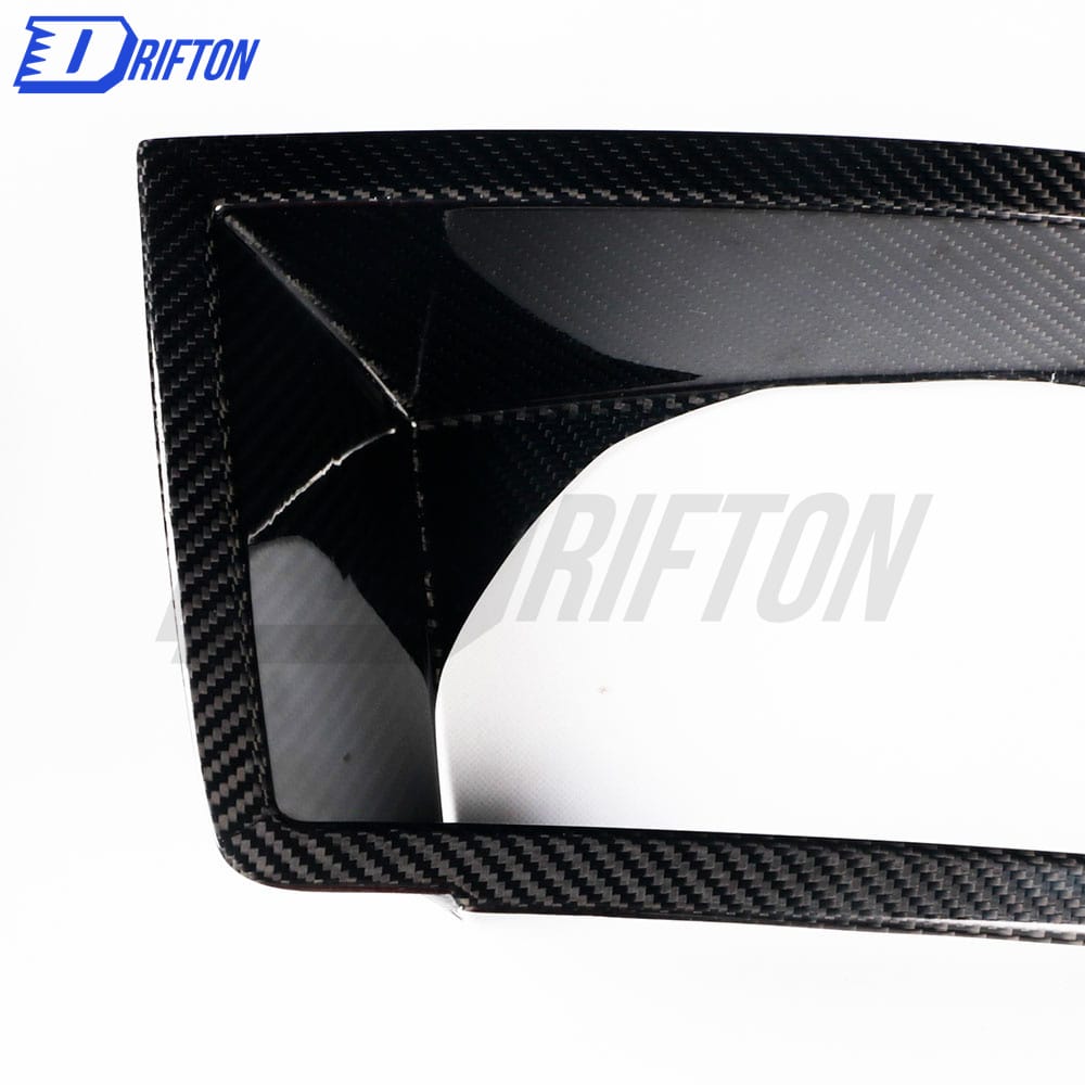 Dry Carbon Fiber Headlight Cover For Land Rover Defender 2020-2021