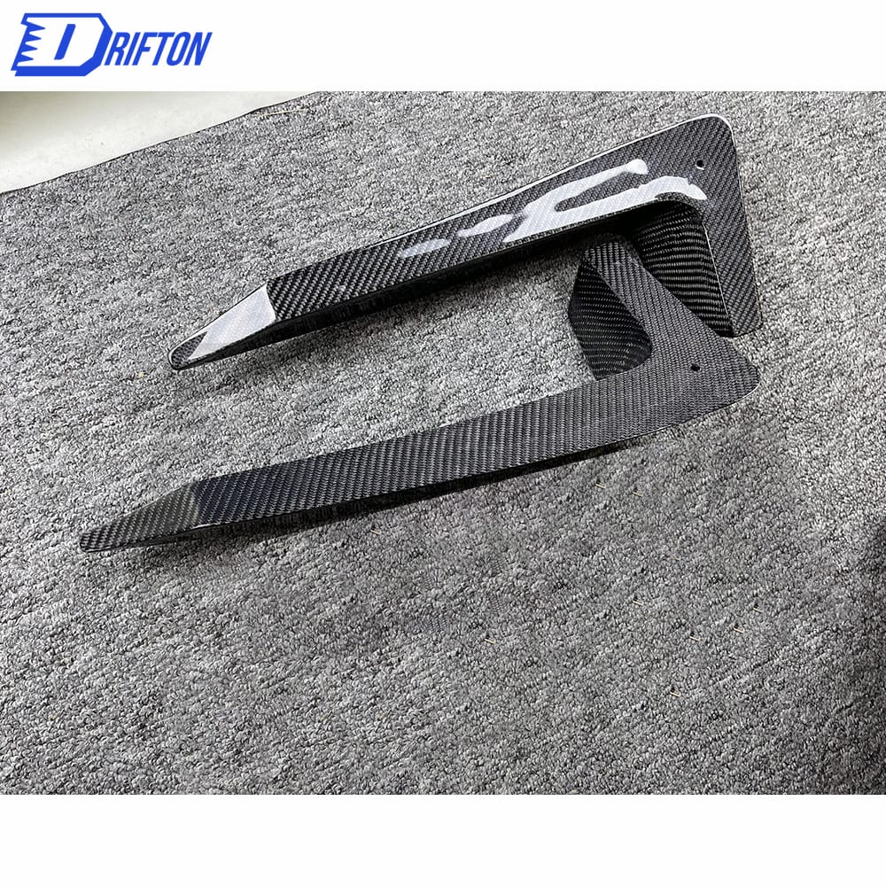 Front Bumper Vent Cover Carbon Fiber For Land Rover Defender