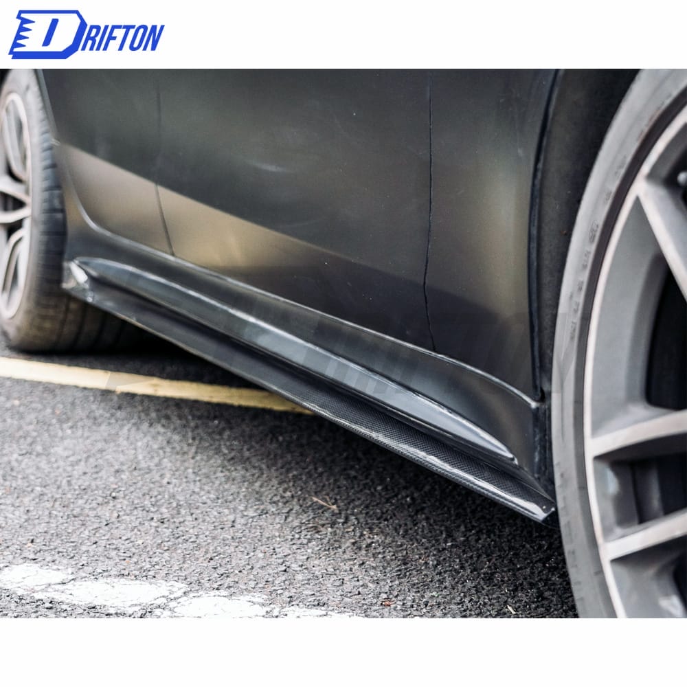 Paktechz Style Dry Carbon Fiber Side Skirt For Mercedes Benz AMG GT53 2019-2022