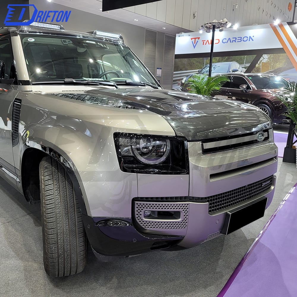 SVR Style Carbon Fiber Hood For Land Rover Defender 2020-2021