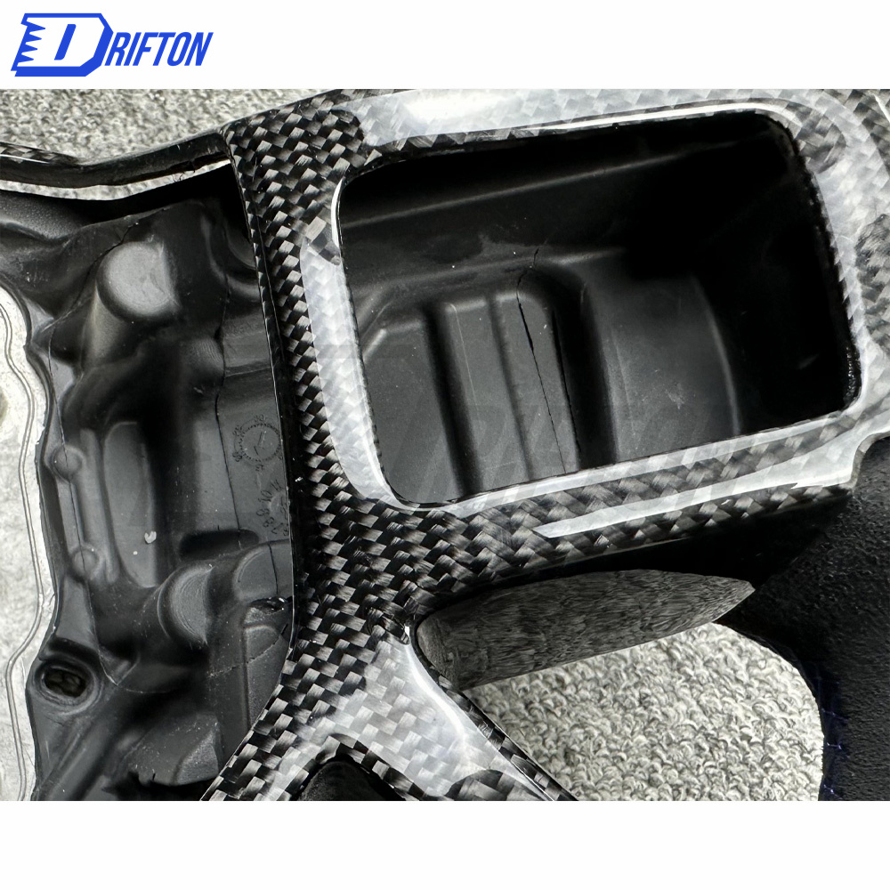 Customize Carbon Fiber & Alcantara With Center Trim Steering Wheel For Land Rover Defender 2020-2023