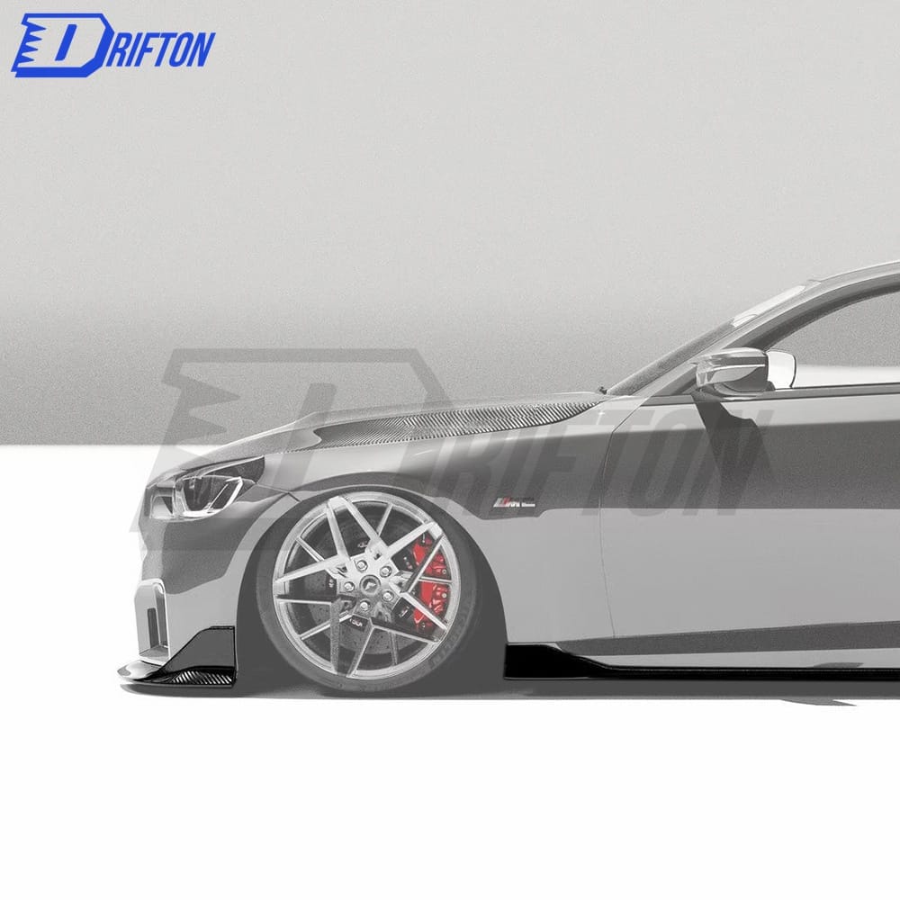 OC Style Dry Carbon Fiber Front Lip For BMW G87 M2 2023-Present