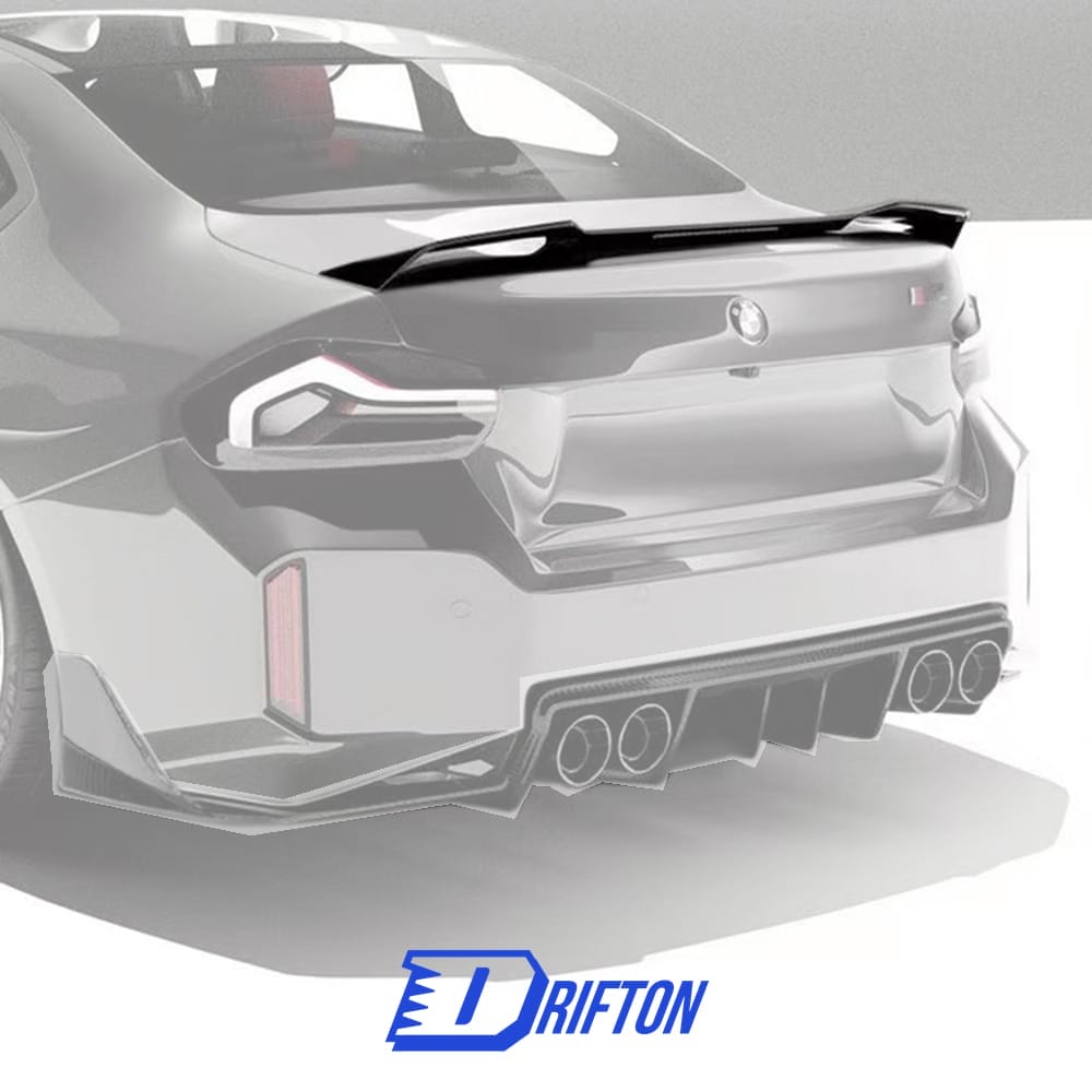 OC Style Dry Carbon Fiber Rear Spoiler For BMW G87 M2 2023-Present