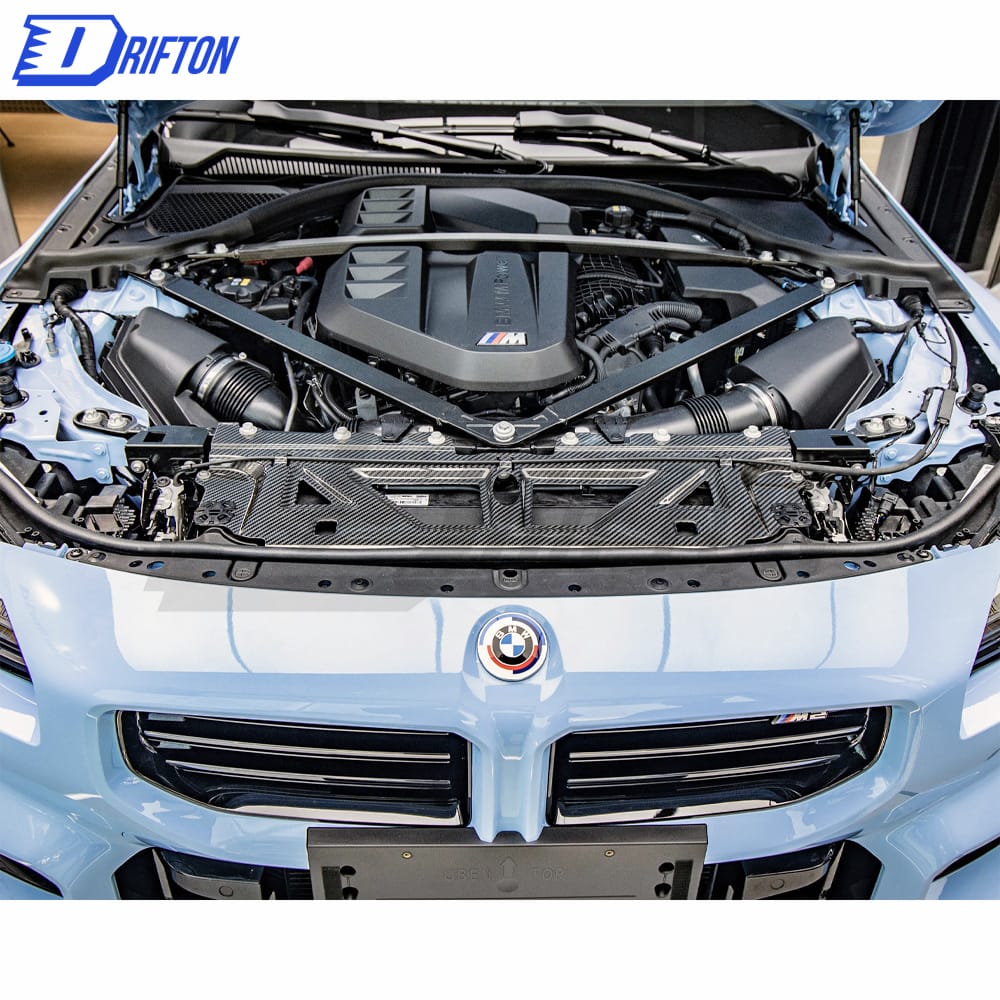 OEM Style Dry Carbon Fiber Cooling Plate Surround Panels For BMW G87 M2 2023-Present
