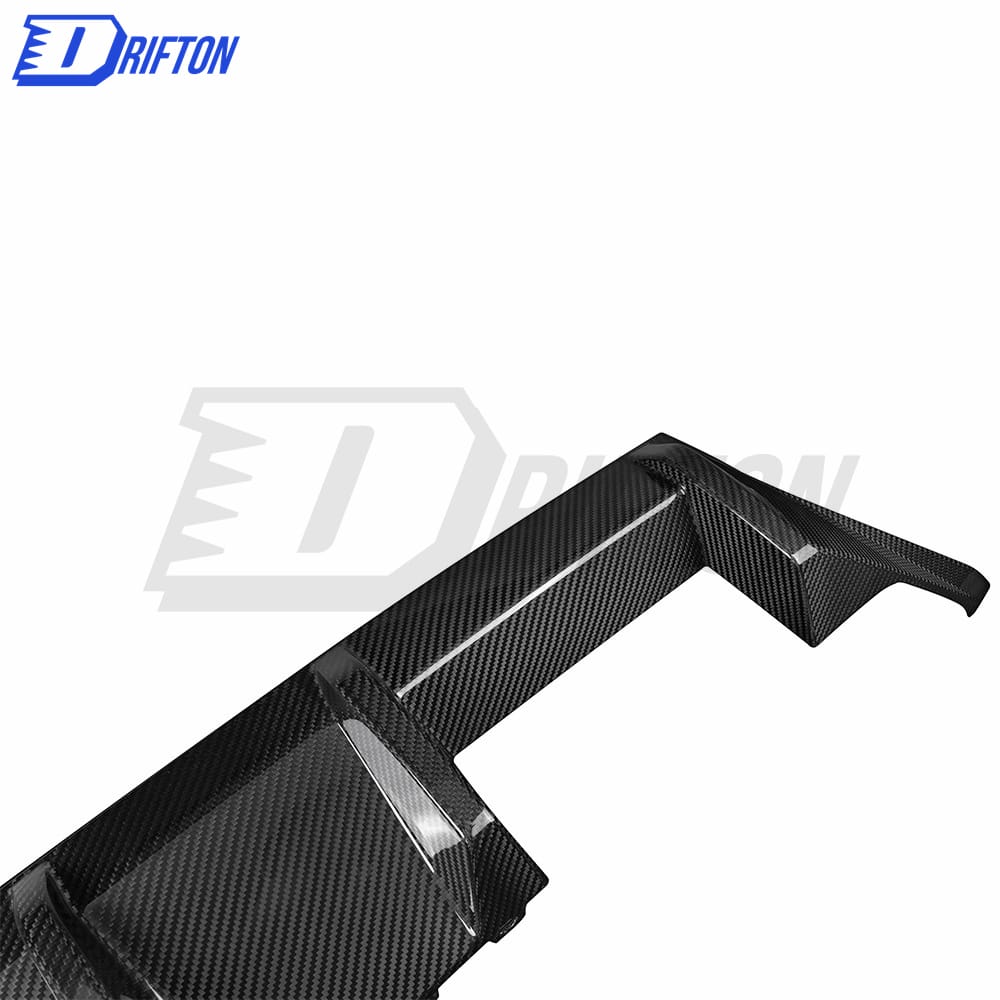 OEM Style Dry Carbon Fiber Rear Diffuser (LR Tips) For BMW G87 M2 2023-Present