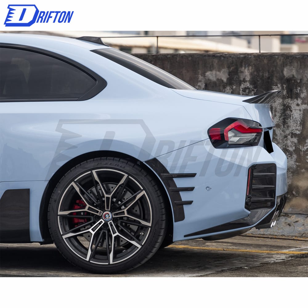 OEM Style Dry Carbon Fiber Rear Diffuser (LR Tips) For BMW G87 M2 2023-Present