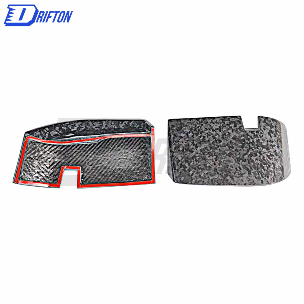 OKING Style Forged Carbon Fiber Roof Spoiler For Land Rover Defender 2020-2023