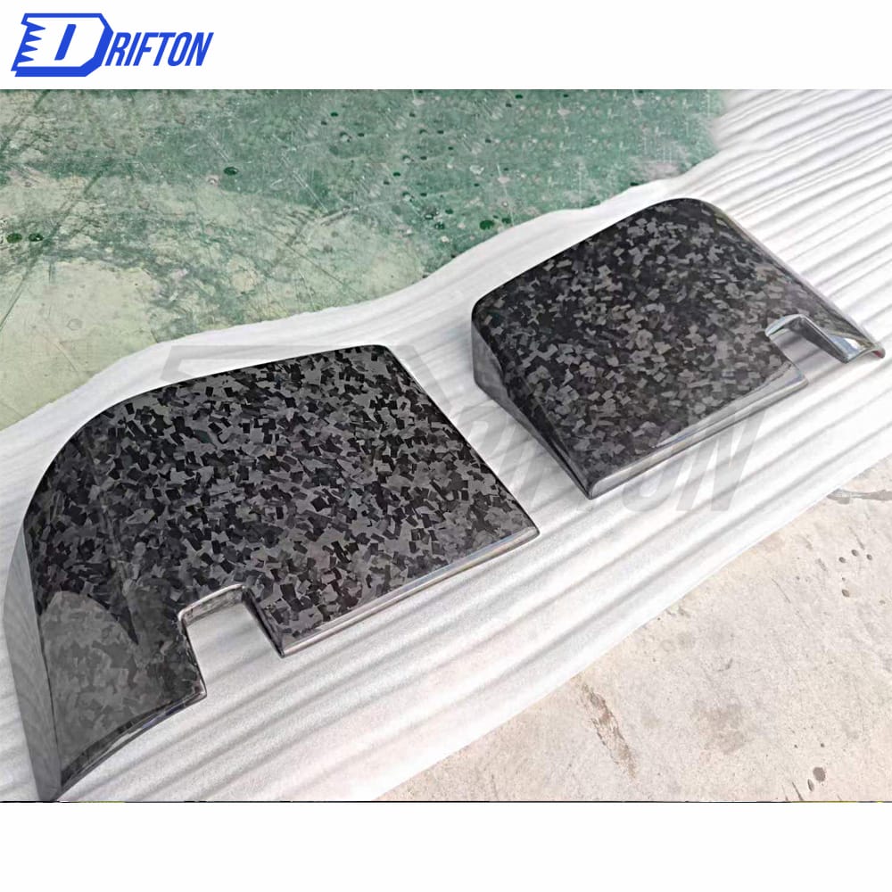 OKING Style Forged Carbon Fiber Roof Spoiler For Land Rover Defender 2020-2023
