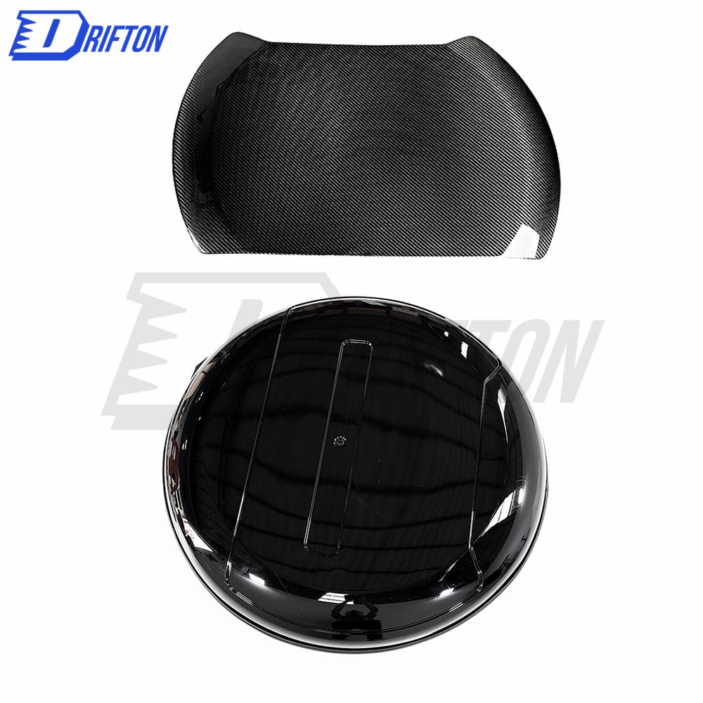 Plastic Spare Tyre & Dry Carbon Fiber Cover For Land Rover Defender 2020-2023