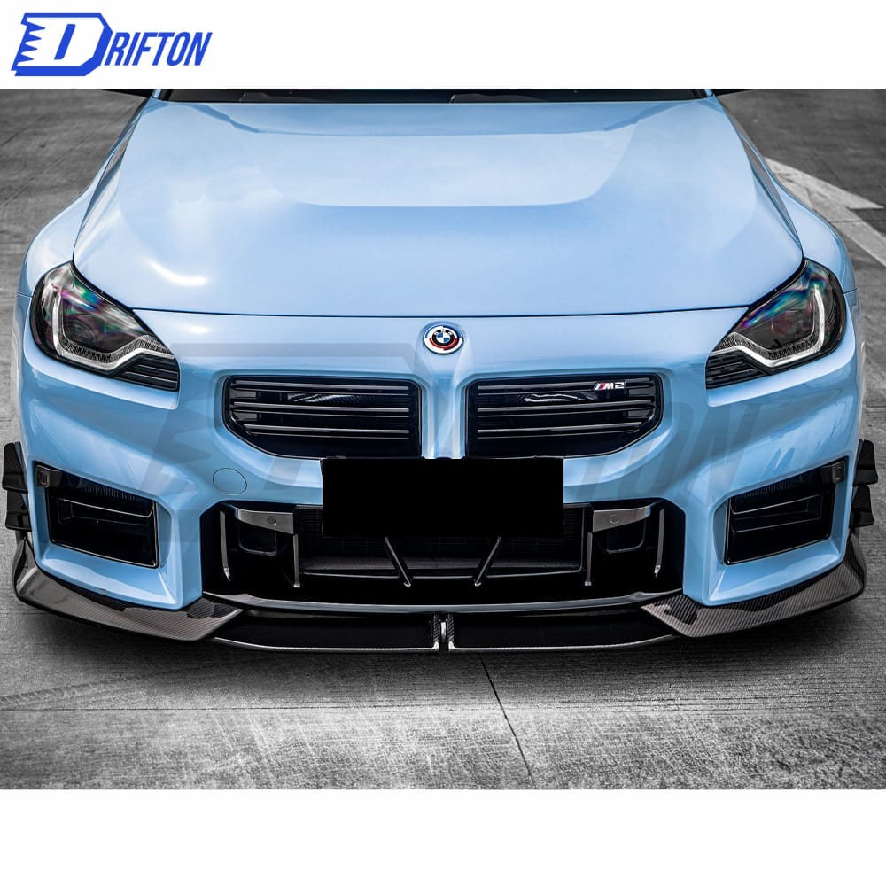 TAKD Style Dry Carbon Fiber Front Lip For BMW G87 M2 2023-Present