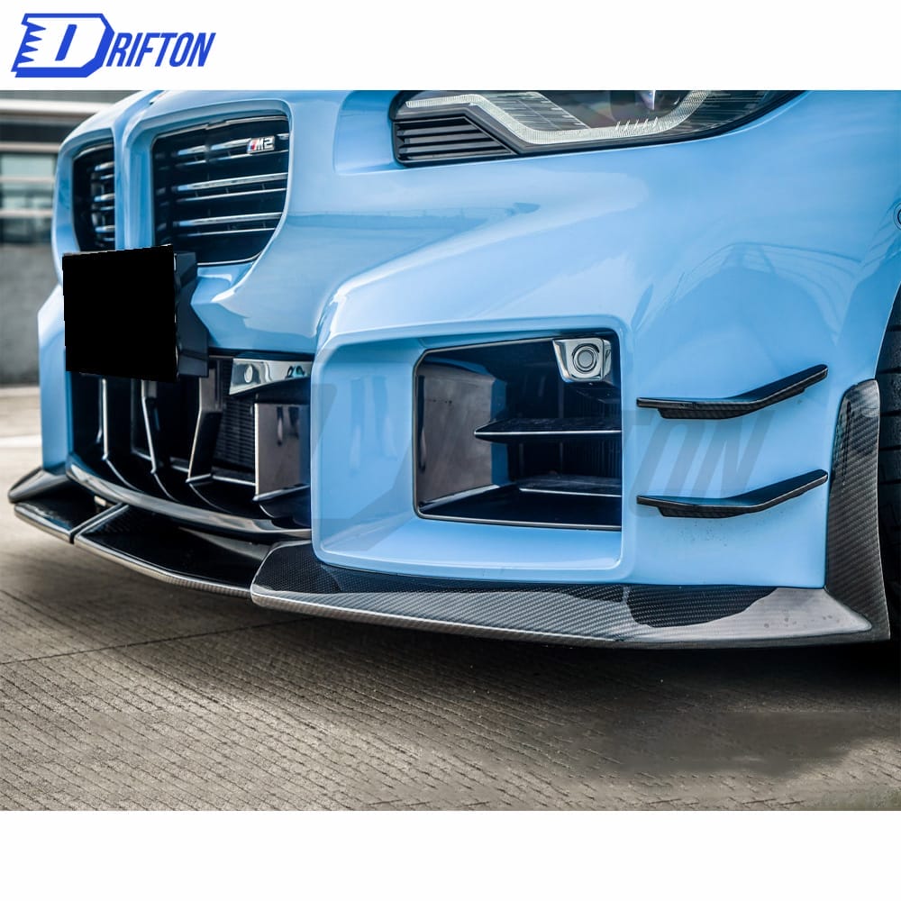 TAKD Style Dry Carbon Fiber Front Lip For BMW G87 M2 2023-Present