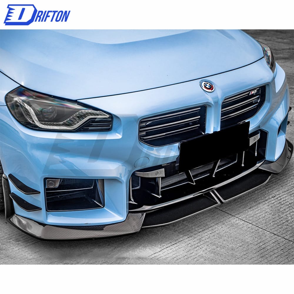 TAKD Style Dry Carbon Fiber Front Lip For BMW G87 M2 2023-Present